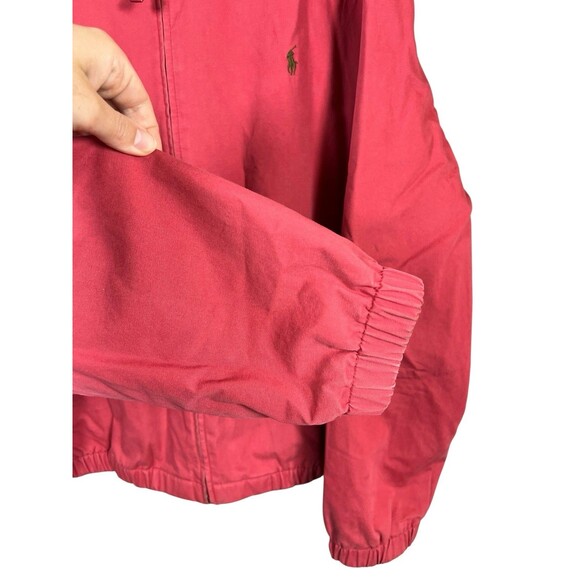 VTG Polo Ralph‎ Lauren Harrington Jacket XXL Plaid Lined Preppy Golf Strap Zip - Picture 11 of 12